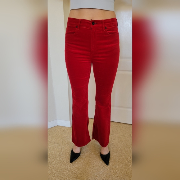 Reg & Bone Denim - Red Flare & Wide Leg Jeans